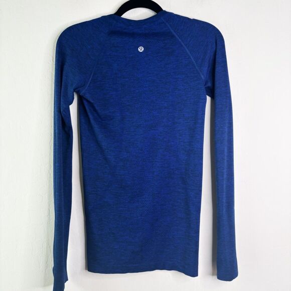 Lululemon Swiftly Tech Long Sleeve 2.0 Navy - Picture 3 of 5